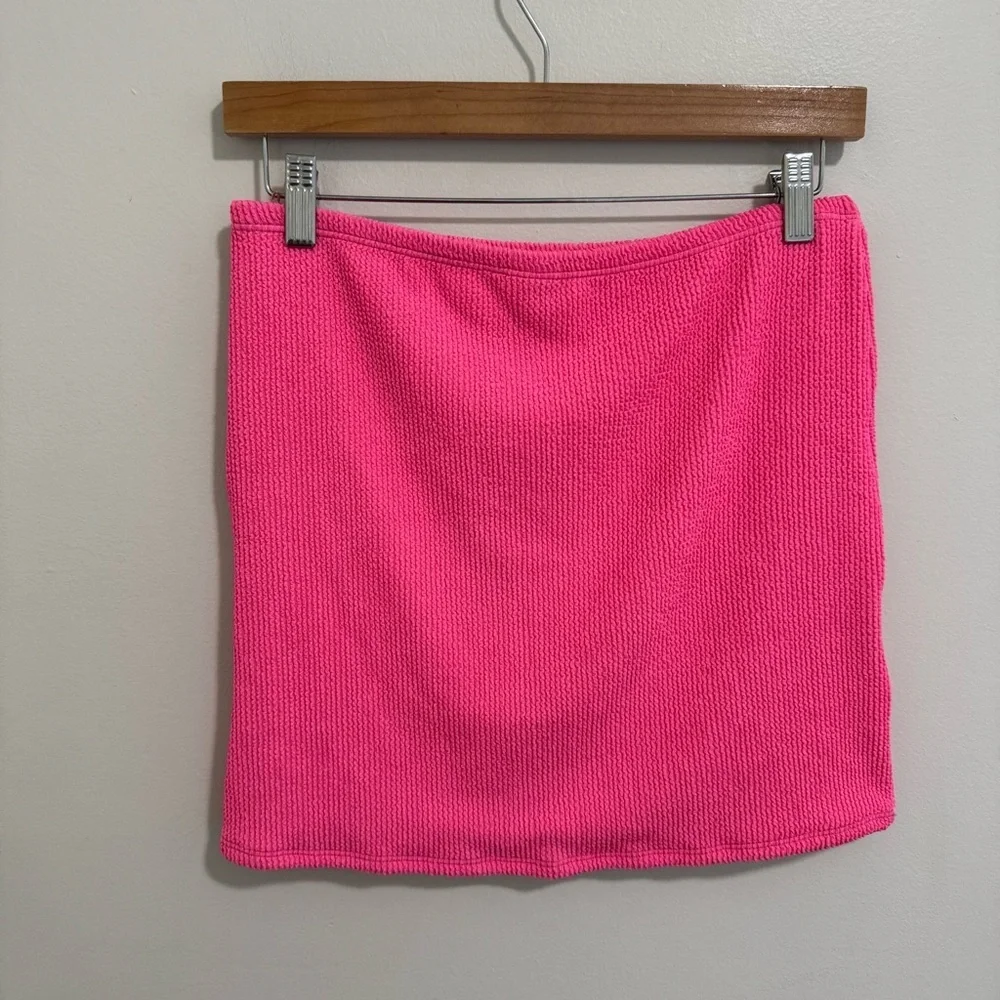 Good American NWT Always Fits Hot Pink Mini Skirt